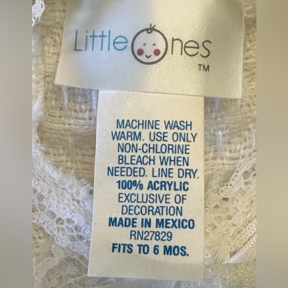 Woven Sweater Set - Sweater, Hat and Booties - Picture 3 of 3